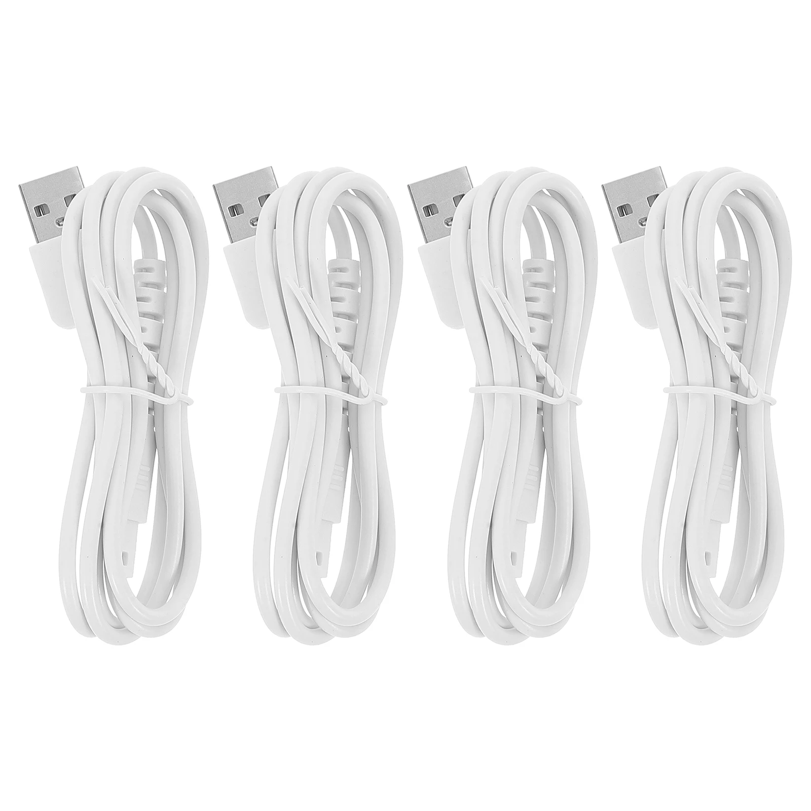 4 pçs cabo de carregamento flosser água portátil carga rápida substituição usb para flosser sem fio fonte alimentação estável cuidados orais