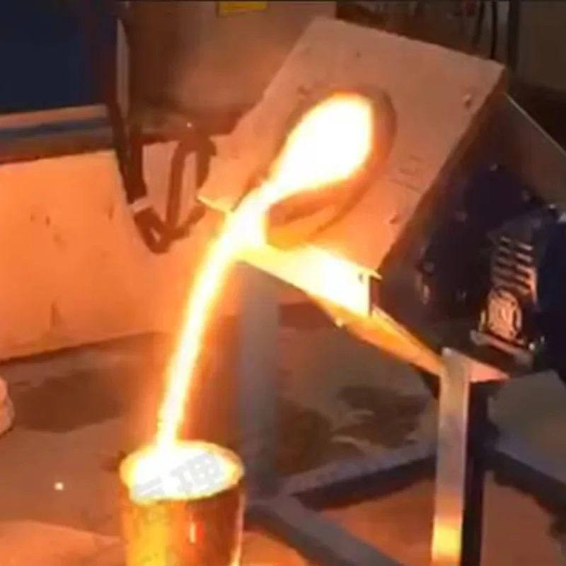 فرن الصهر التعريفي للحديد الصناعي والذهب والفضة والنحاس والألومنيوم والمعادن الأخرى والسبائك #3