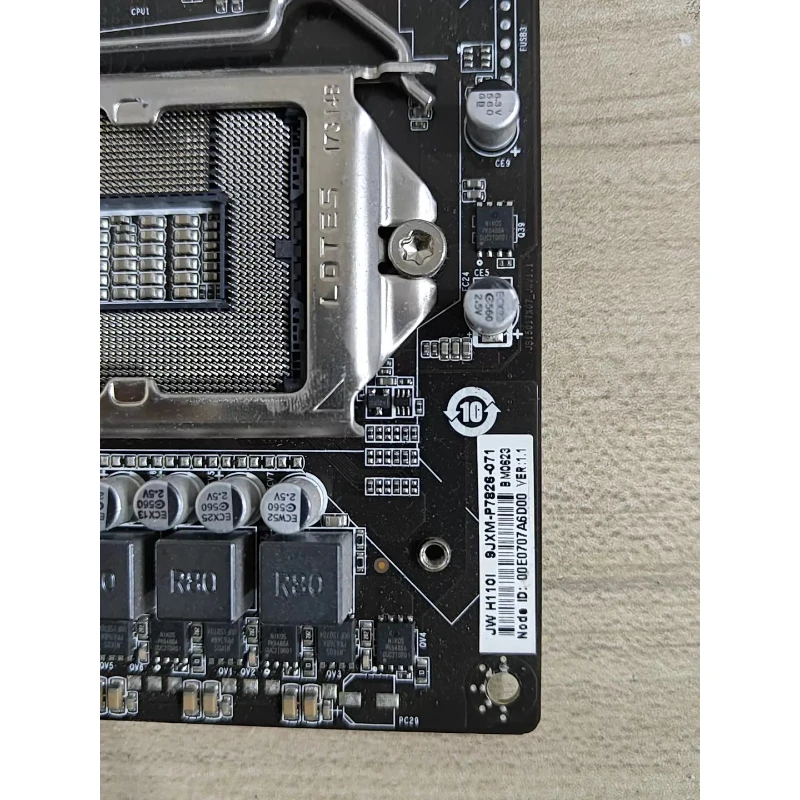 

Used 17x17cm Mini Motherboard JW H110I LGA 1151 Support 6th 7th Gen CPU DDR4 With WiFi Module