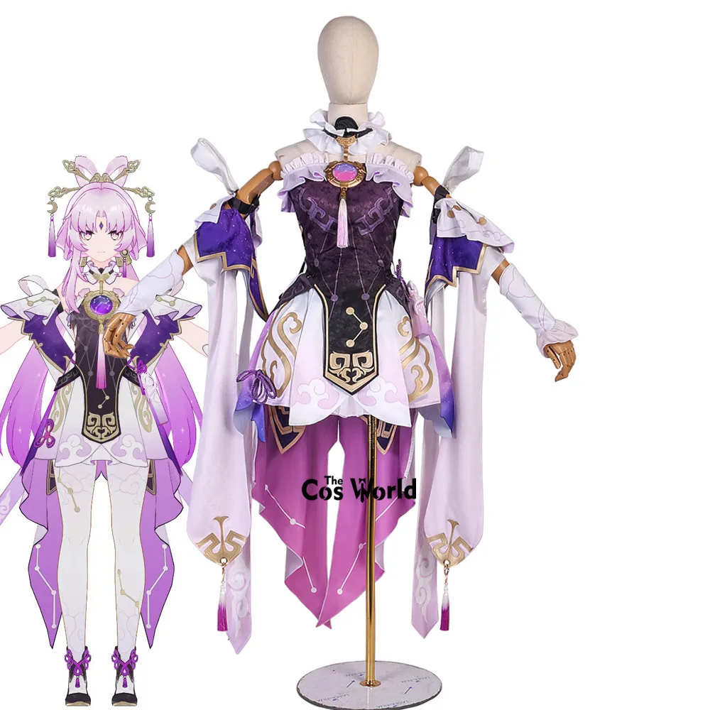 Honkai Star Rail Fu Xuan Roupas, Cosplay Jogos Fantasias