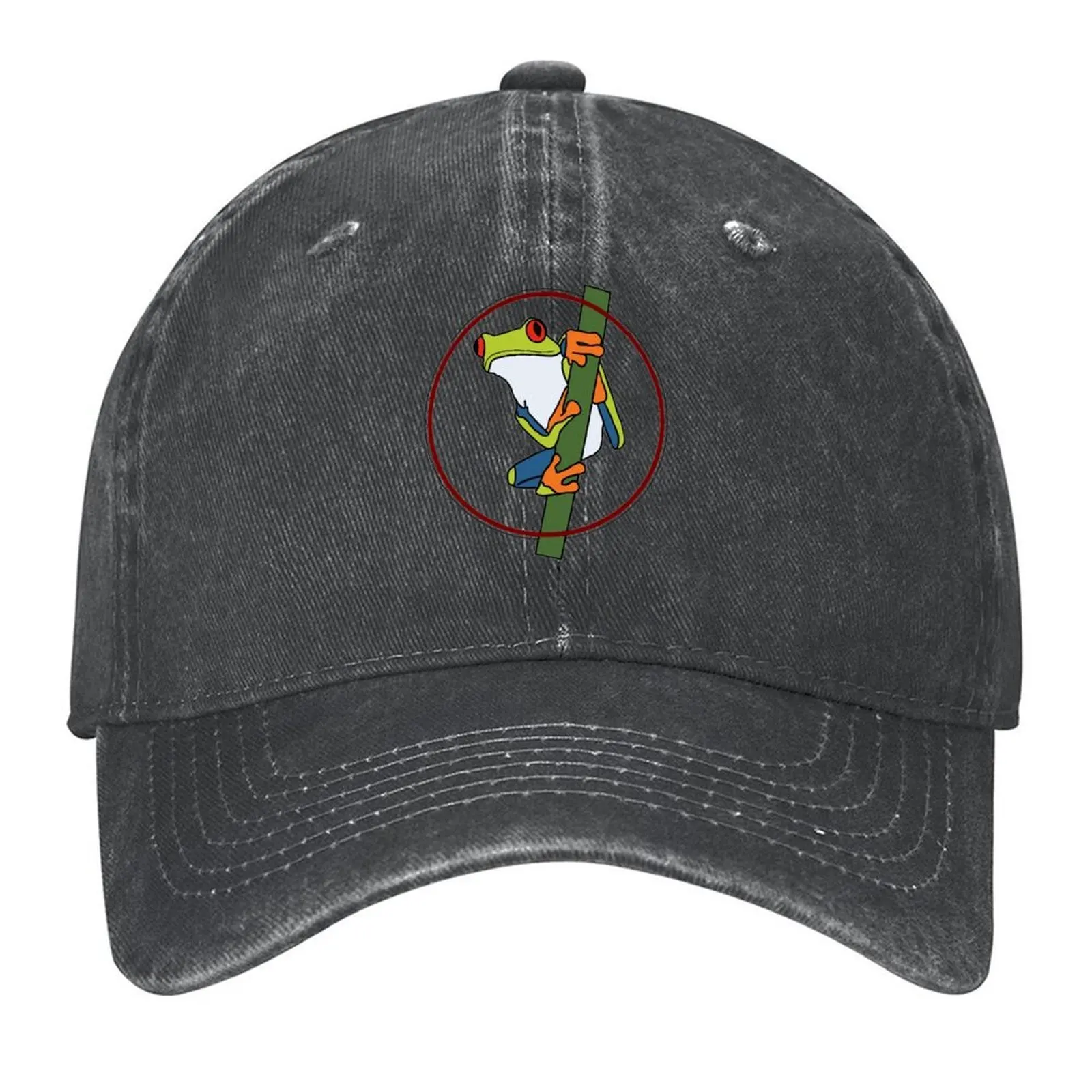 

Red-eyed Tree Frog Baseball Cap custom Hat Anime Hat party Hat Sunhat Girl'S Hats Men's