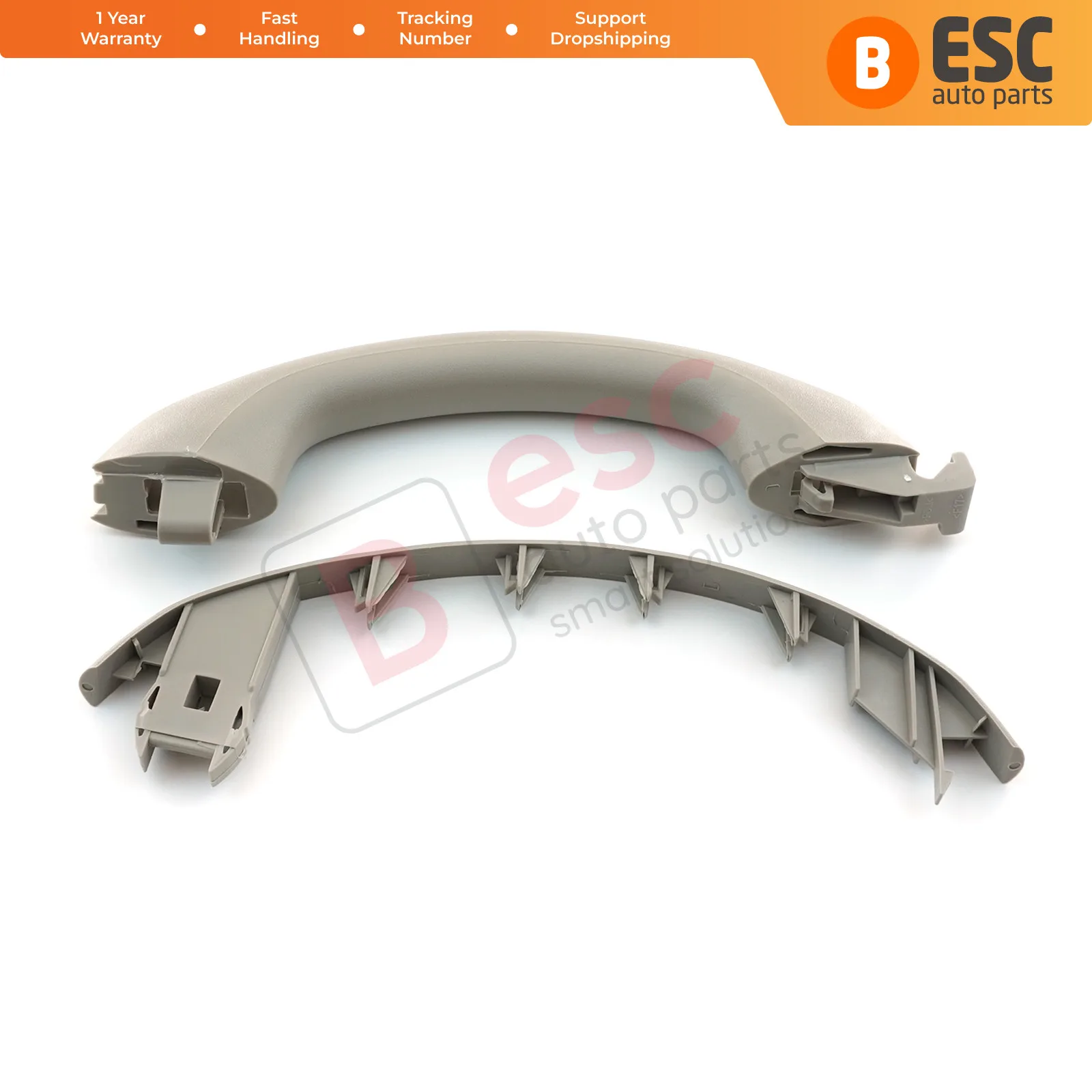 ESC Auto Parts EDP775 Sliding Door Upper Grab Handle Right 8200497434 for Renault Kangoo MK2 Fast Shipment Ship From Turkey