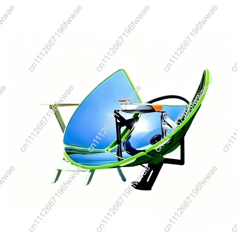 For High Efficiency Parabolic Solar Oven - Boils Water & Cooks Food Faster, Portable Outdoor Cooking Stove for Camping