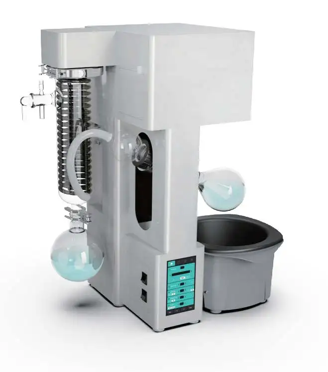 Vakum Evaporator putar pendinginan sendiri cerdas tipe All-In-One