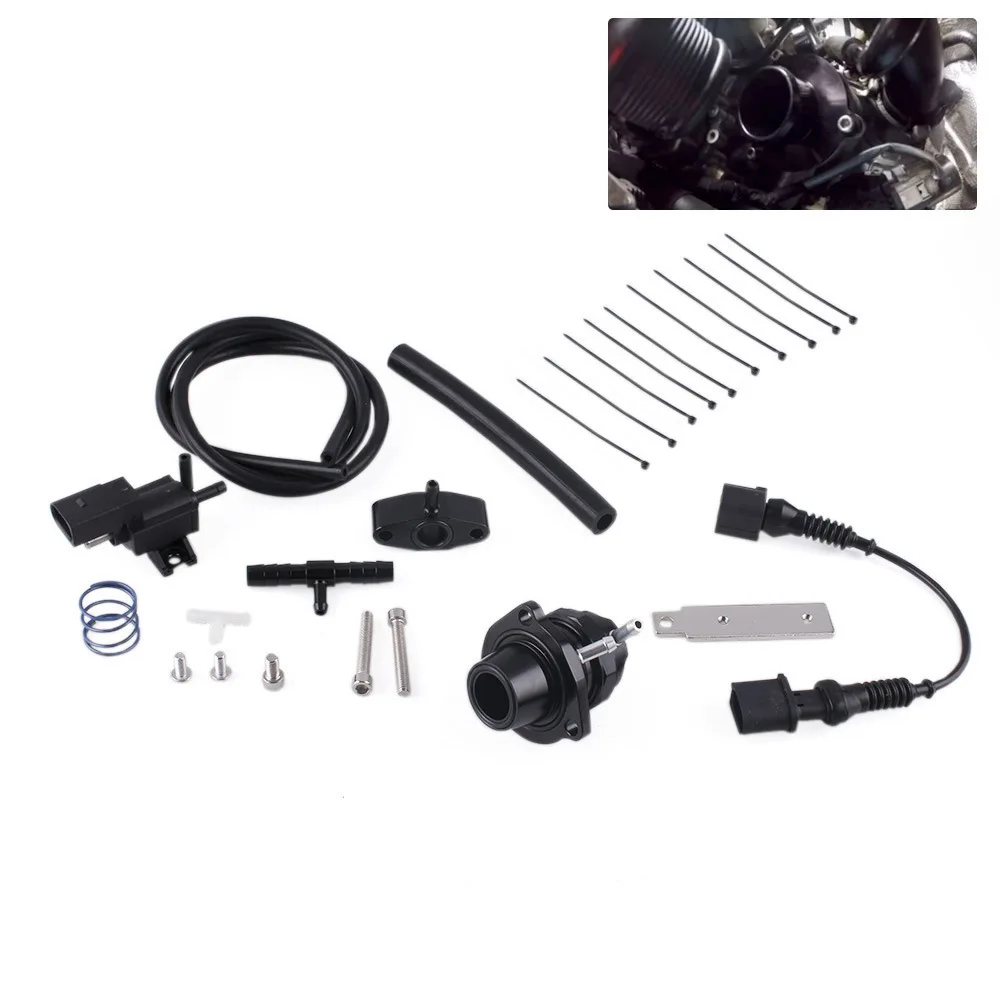 Turbo Blow Off Valve Kit for BMW N20 2.0L Aluminum Diverter Valve Adapter