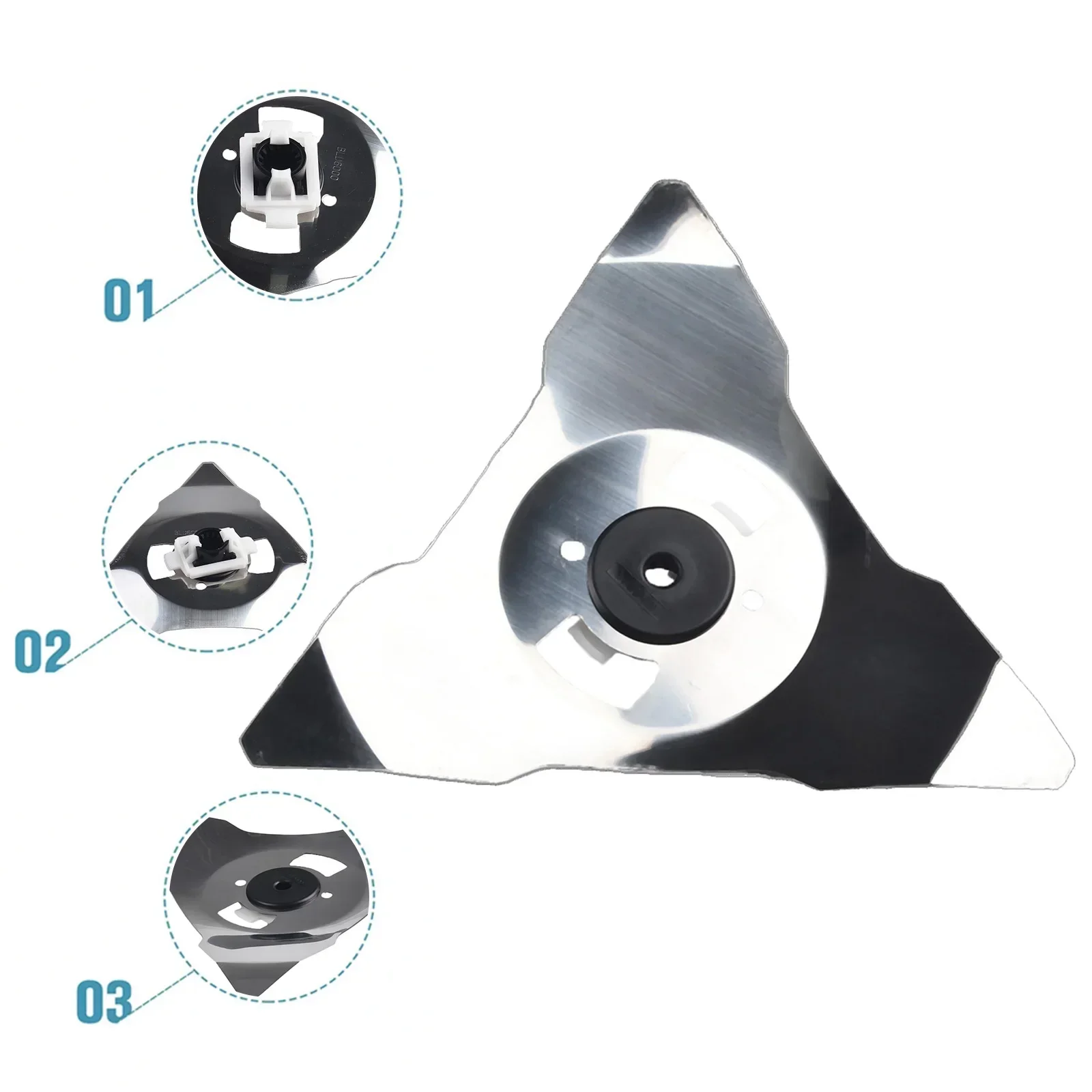 1 Set Blades Sliver Stainless Steel Brand New Home Garden Lawn Mower Parts Longevity Easy Installation High Quality