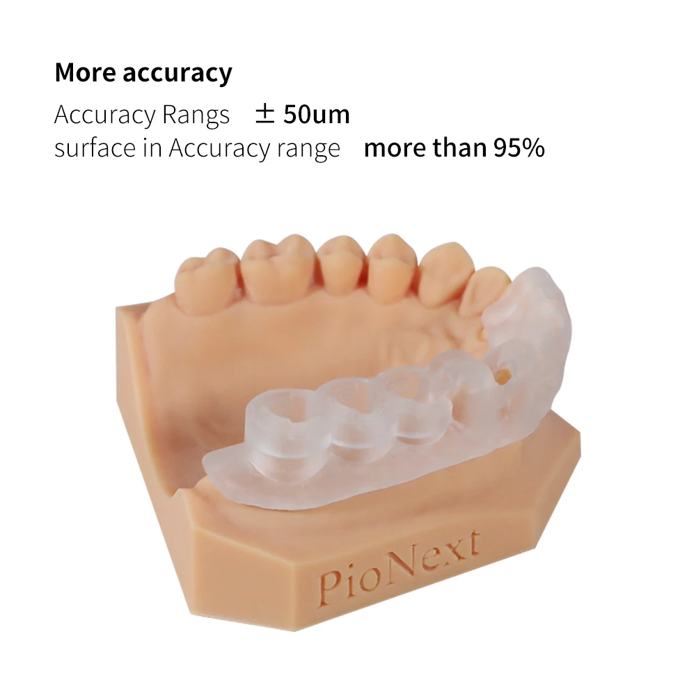 LD 1000g 3D 프린터용 고정밀 고굴곡 강도 투명 수술용 가이드 수지(투명) A1/A2