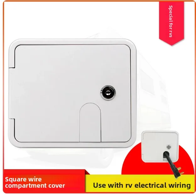 rv用埋め込み型電気インレット（ロック付き）15a-20a-30a-防水電源コンセント（モーターホーム、キャンピングカー、バン用）