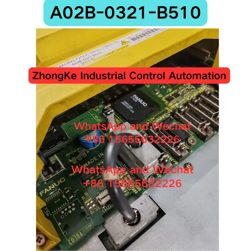Used A02B-0321-B510 Oi Mate-TD System Host Controller Vertical Edition Functional test OK Fast delivery