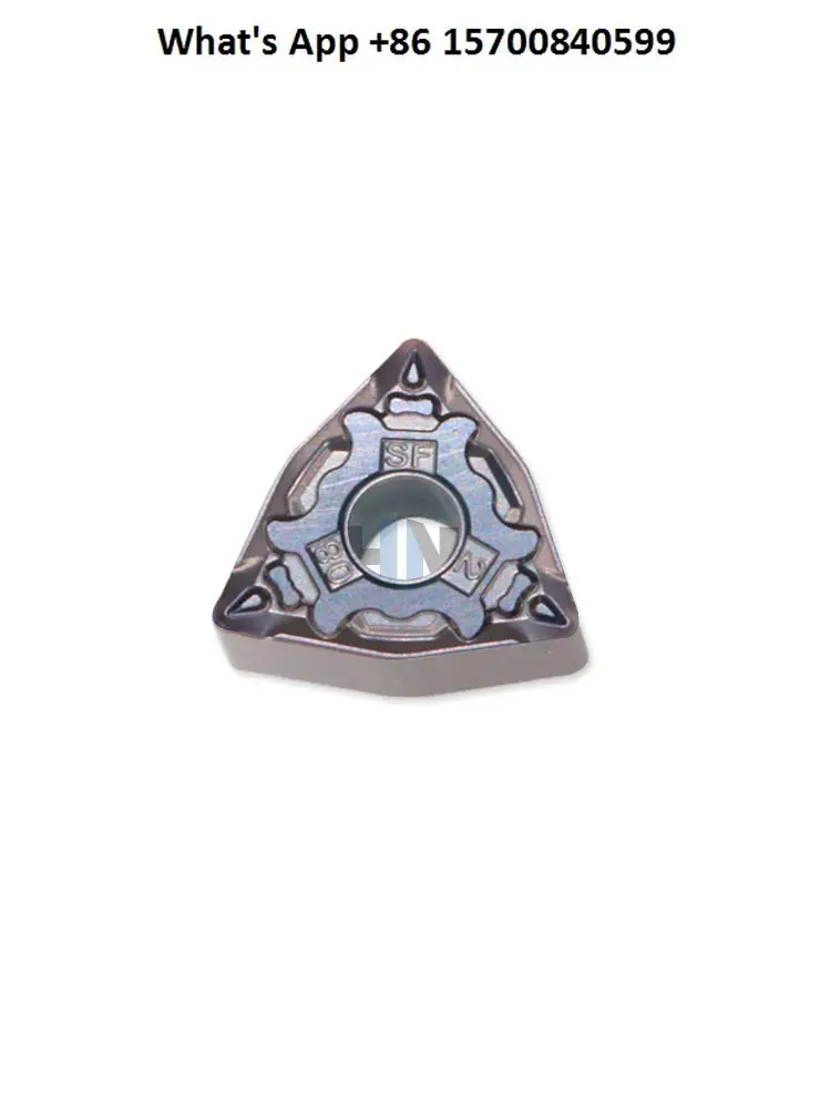 10 ชิ้นตัวเลขควบคุมใบมีด WNMG080408-SF GS3115 ภายนอกใบมีดสแตนเลส