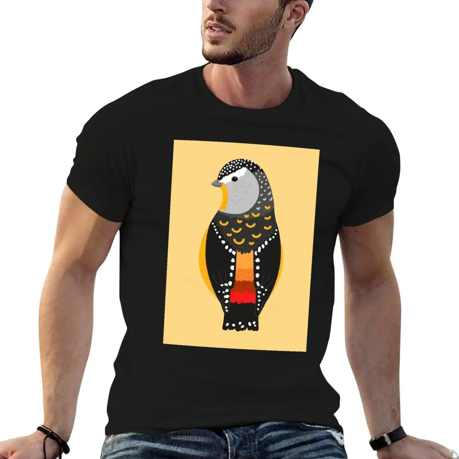 

man cotton T-Shirt heavy Diamond shirt P t a.k.a. for t with pardalote for prints man funny bird shirts cotton shirts t