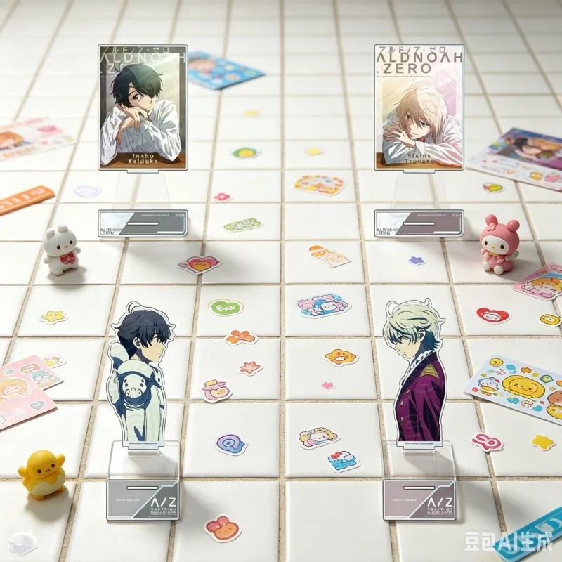 ALDNOAH.ZERO 15CM Acrylic Stand Anime Figure Desktop Cosplay Display Decor Otaku Fans Collection Charm Fans Gifts FACTORY STORE