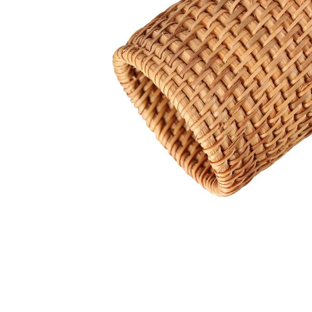 

Stationery Storage Wood Vine Rattan Pen Holder Large Capacity Cosmetic Holder Hand Woven Pen Holder Handmade Minimalism