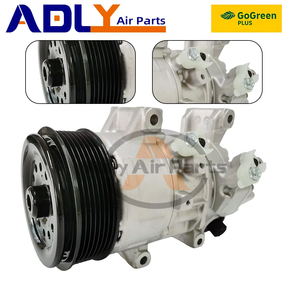 5SE12C AC Compressor For Toyota Corolla Avensis 1.8L 2.0L 2.2L 2.4L 447260-1743 4472601743 88310-05090 88310-0F030 7 Grooves