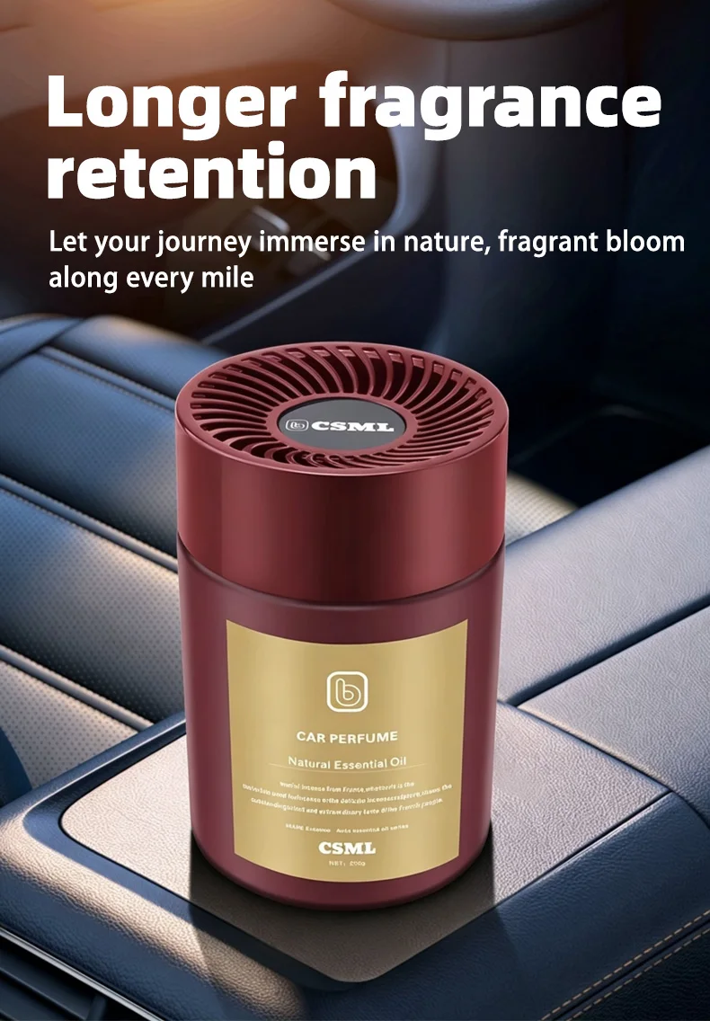 Gardenia Auto-Duftbalsam für den Innenraum, Hochwertiges Neues Modell, Langanhaltender Duft, Geruchsentferner, Neuer Auto-Lufterfrischer – Detail 13