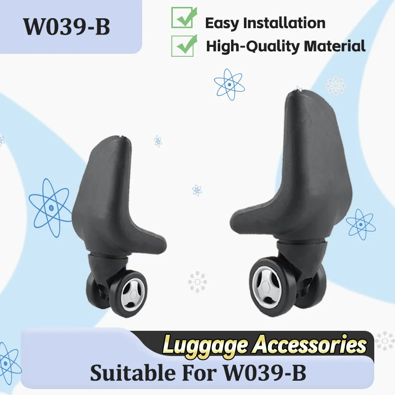 

For W039-B Ultra-Smooth Silent 360° Luggage Wheel Replacement Kit Fits Universal Silent Swivel Wheels Enjoy Noise-Free Travel