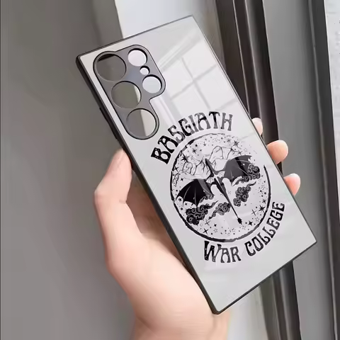 Fourth W-Wing Phone Case For S24 Ultra Samsung S23 Fe S22 S20 S21 Plus Galaxy A54 A34 A24 A53 Note 20 Glass Cover