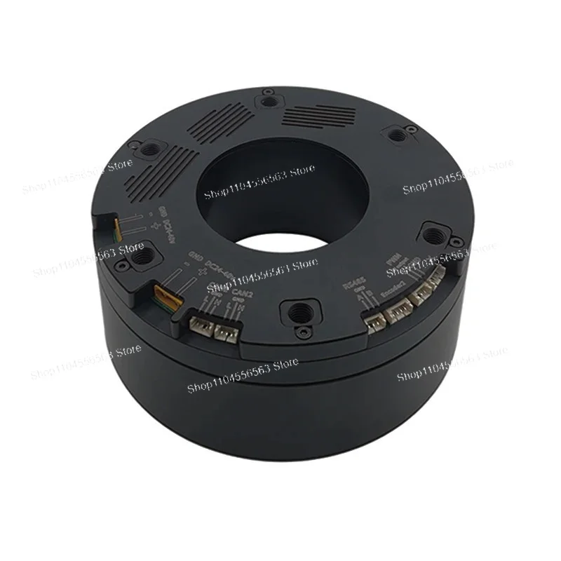 OT10025 100mm High Torque Hollow Shaft Brushless DC Motor Large Diameter Center Hole for Robot Joint