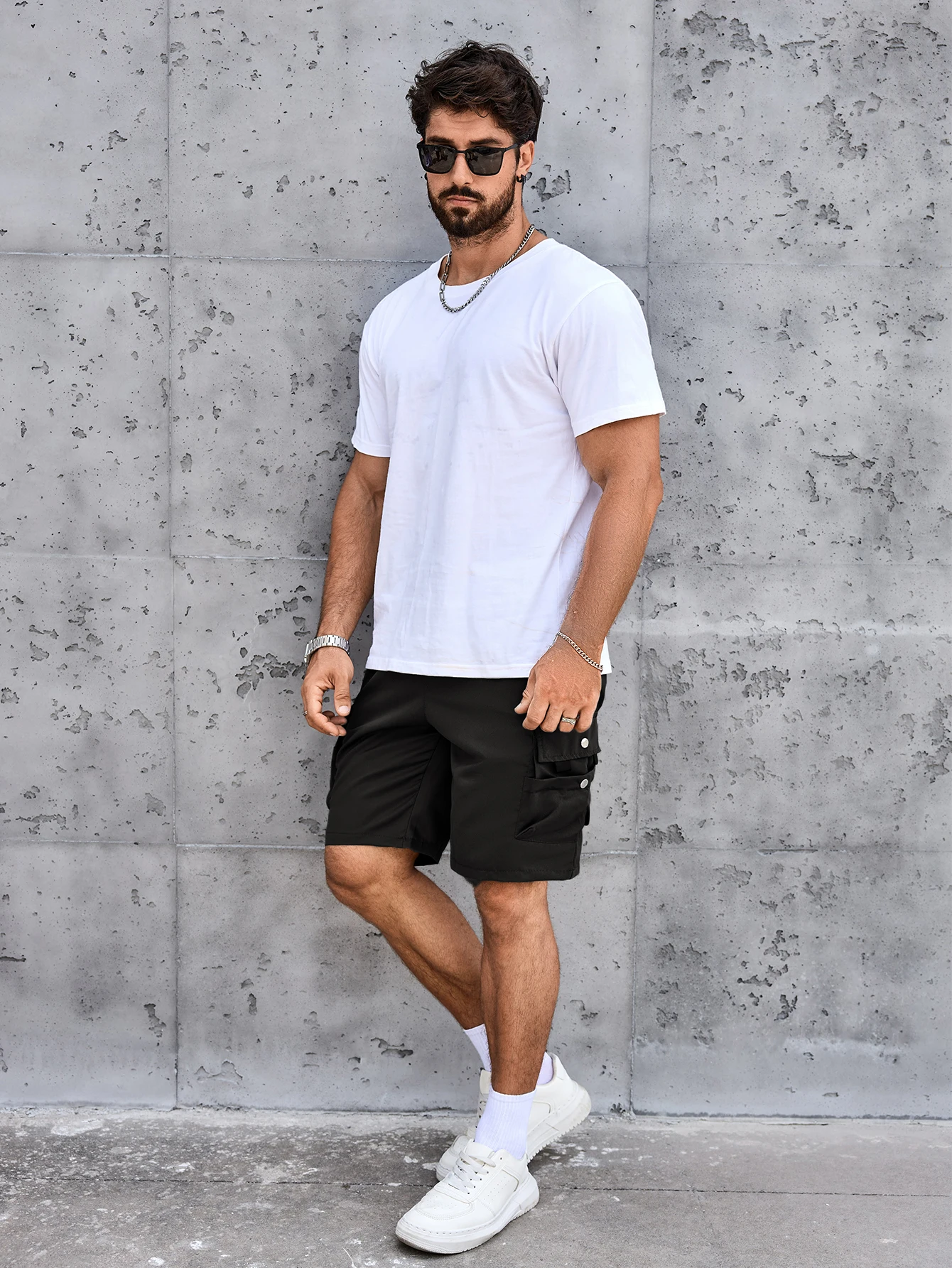 2026 New Cargo Shorts Fashion Casual Shorts Running Shorts Summer Mens Cargo Shorts Bermuda Cotton High Quality Hot Sale