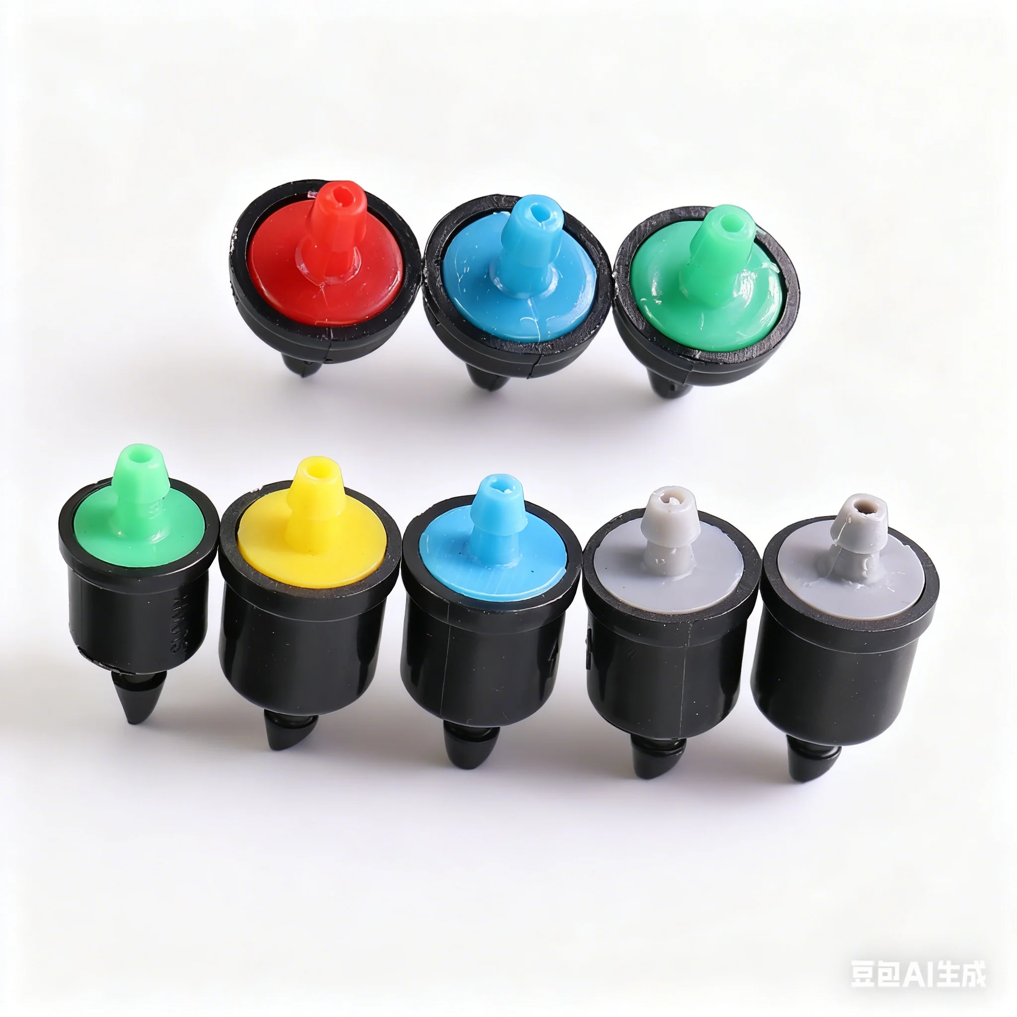 4/6/8/10/20/30/40/50/60L Fixed Flow Pressure Compensating Drip Emitter Self-Cleaning Durable Gardening Irrigation Flow Dripper