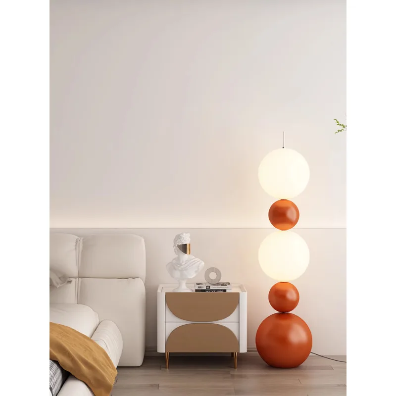 

Creative Gourd Led Floor Lamps for Living Room Sofa Beside Standing Lamp Decorative Ambient Light Bedroom Bedside Lights