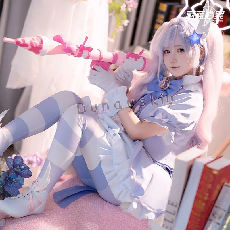 

Uzawa Reisa Cosplay одежда Game Blue Archive Cosplay Cute Lolita Dress Halloween Uniforms Anime Clothing Party Suit Custom Made
