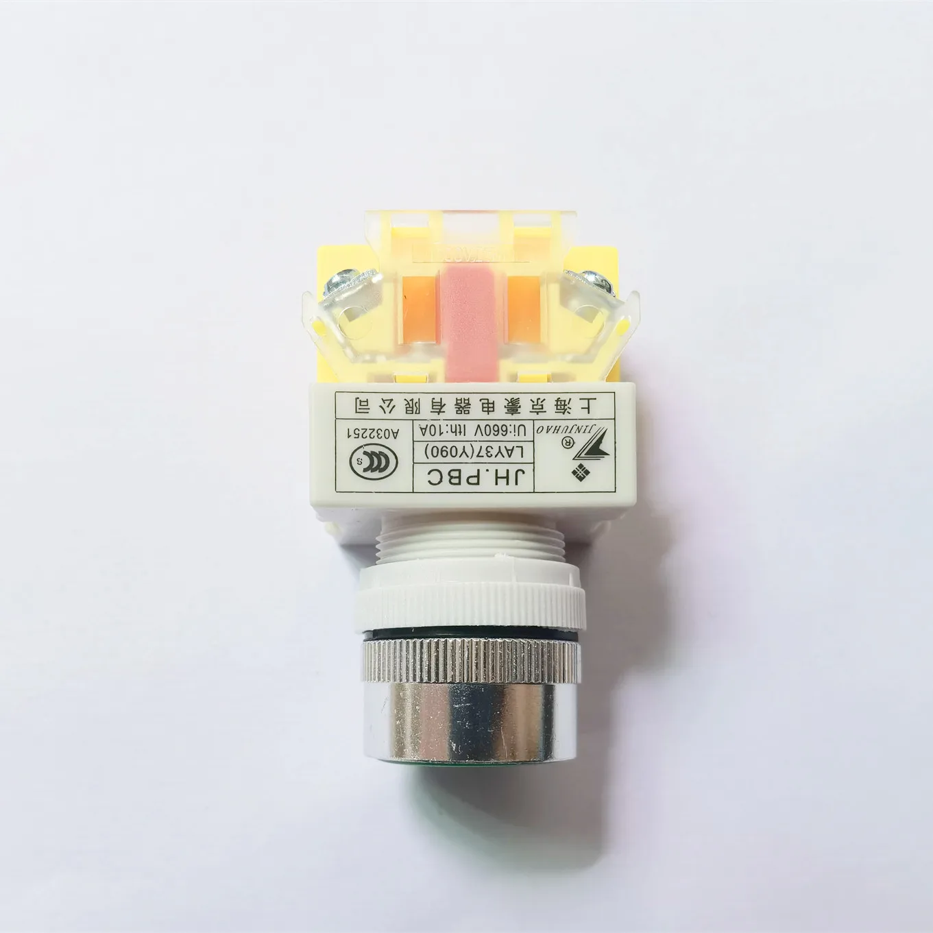 

Оригинальная новая 100% Shanghai Jing Hao точечная автоматическая кнопка LAY37 JH.PBC Y090-11BN 22 мм кнопочный переключатель красный зеленый желтый