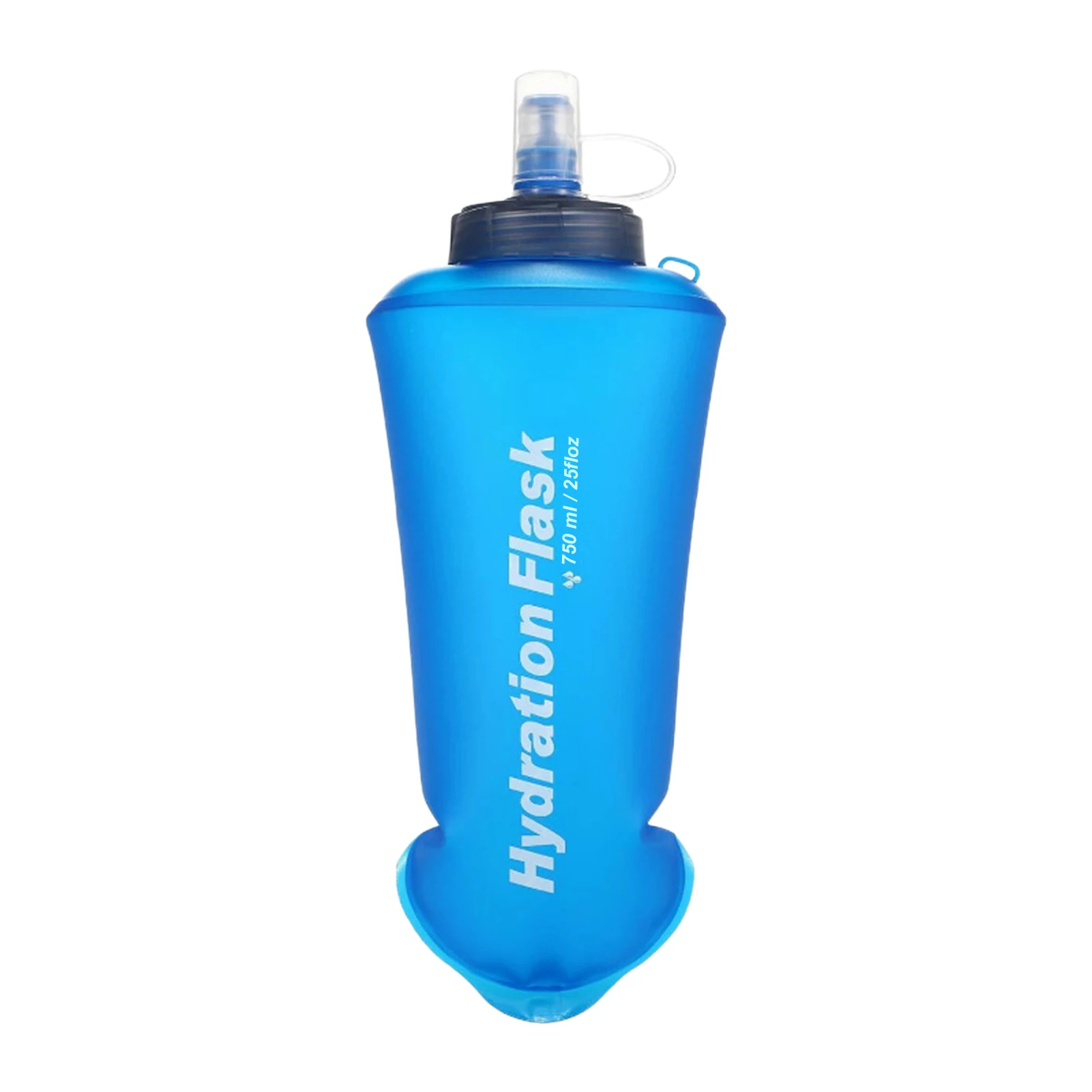 AliExpress NONE 2PCS Foldable Sports Soft Water Bag TPU Hiking Water Bottle 750ML Leak Proof Hydration Container Folding Flask Running Water Bladder For Hiking Cycling Walking