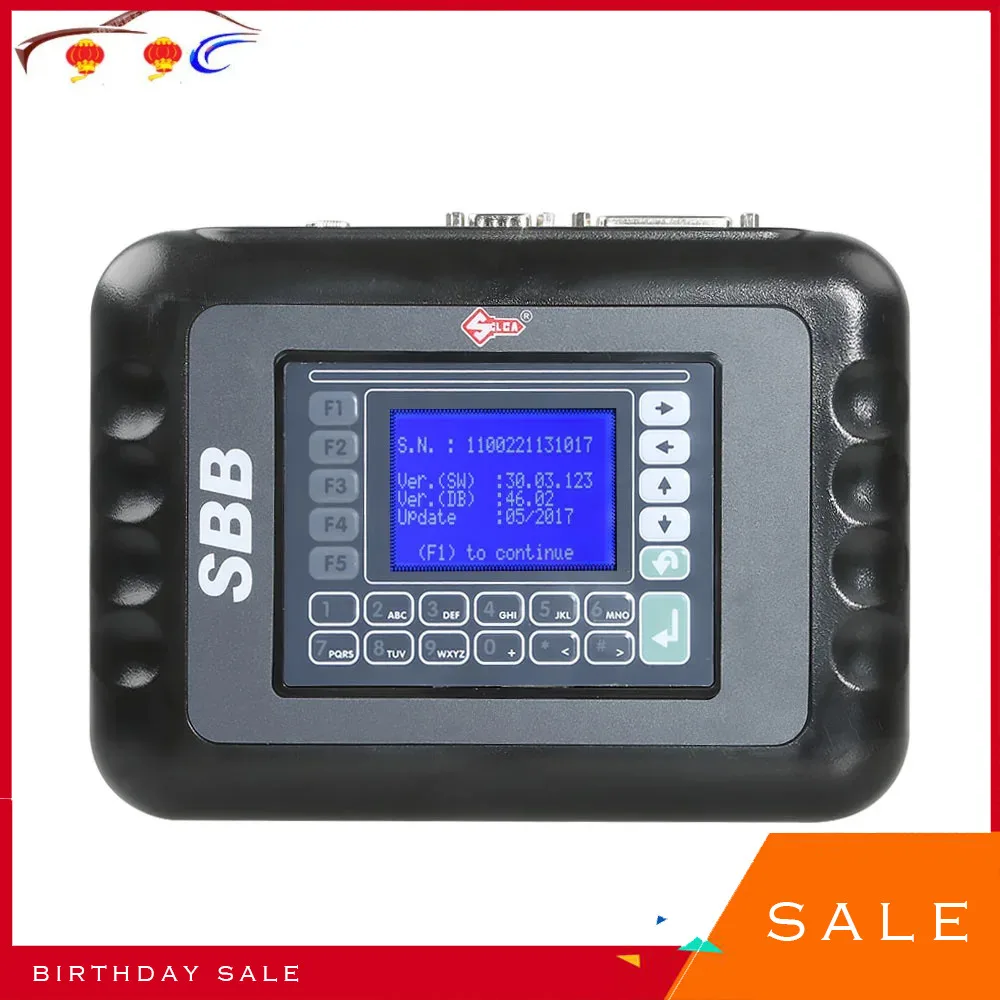 SBB Key Programmer Tool V46.02 Support Multi-language Programming New Keys Latest Version