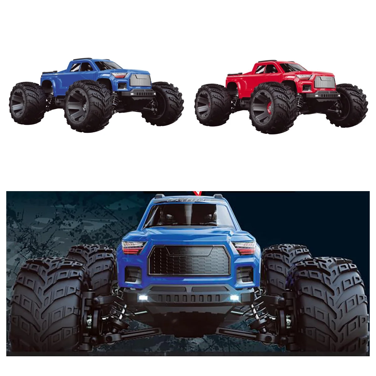 

UdiRC 1:16 RC Off Road Vehicle 1610PRO 4x4 Высокоскоростная модель Monster Truck с дистанционным управлением RTR Автомобильный бесщеточный двигатель ESC для взрослых
