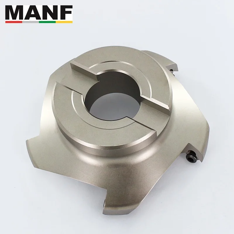 MANF Face Milling Cutters KM12-50/63/80/100/125/160/200/250 45 Degree Indexable Face End mill High Efficiency For SEHT1204