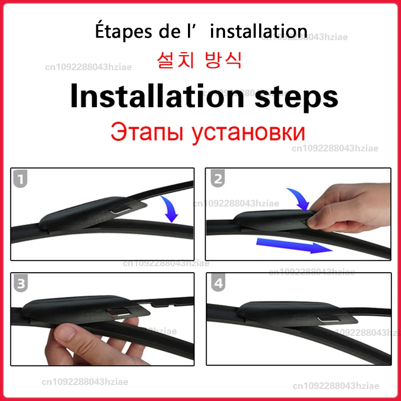 Balais d'essuie-glace pour Great Wall Hover Haval H9 2022 2023, essuie-glace avant, accessoires de fenêtre de voiture 22 "+ 18"