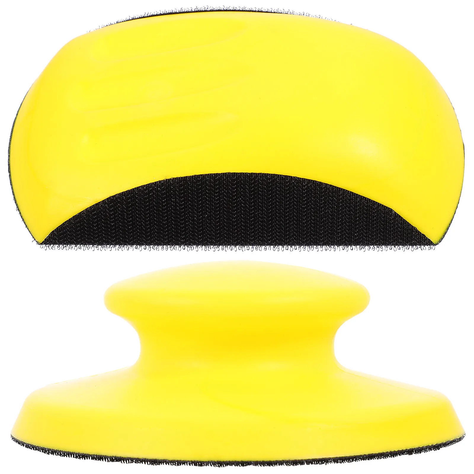 

2Pcs Yellow PU Foam Manual Polishing Disc for Furniture Restoration and Car Scratch Repair Heavy Duty Wear Resistant Hand