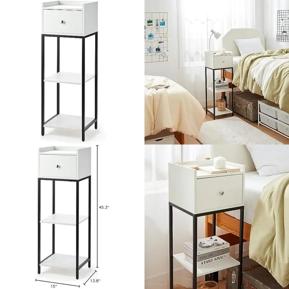 durable white tall kitchen stand for supreme cooking surface