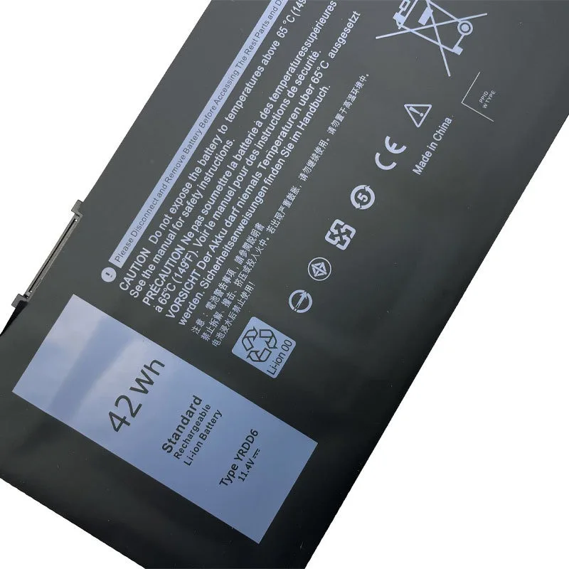 

YRDD6 P90F for Dell Inspiron 14 5490 5491 5493 5498 15-5590 5591 5593 5598 5480 5482 5485 5584 3400 Laptop Battery