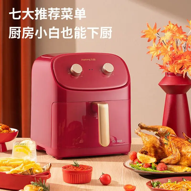 مقلاة هوائية منزلية ذات سعة كبيرة متعددة الوظائف مقلاة كهربائية ذكية للوقت ودرجة الحرارة مربعة قابلة للتعديل