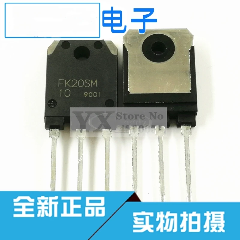 FET  FET novo e original, FK20SM-10, FK20SM10, , 500V, 20A, 5pcs a 20pcs