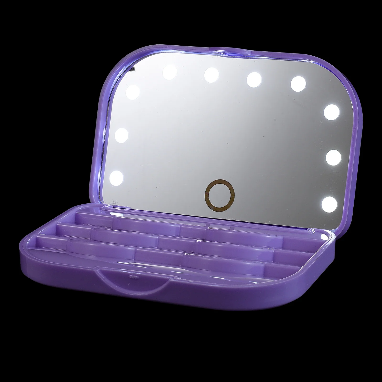 LED-wimperopbergdoos Flip Top Design Compacte lichtgewicht valse wimperkoffer voor reizen Dagelijks gebruik Salon Organizer