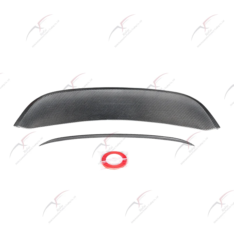 Car Exterior Modified Carbon Fiber Tail Duck Tail Spoiler for Porsche 718 982C Upgrade Spyder RS Body Kit Upgrade