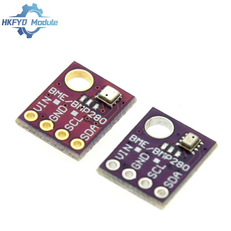 I2C/SPI BME280-3.3 BME280 BMP280 5V 3.3V Digital Module Temperature Barometric Pressure Sensor Module For Arduino GY-68