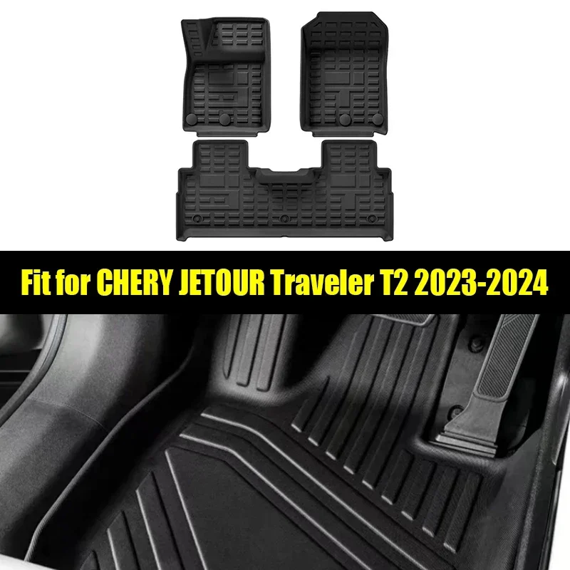 

New! Waterproof Foot Pad Suitable for CHERY JETOUR TPE Double Floor Mat Interior Modification Eco-friendly Waterproof Carpet Foo