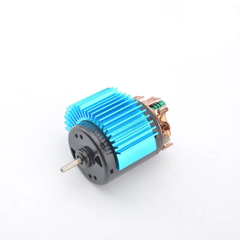 Motor Heatsink 1PCS Racing Aluminum Electric Motor Heat Sink Radiator Cooling Fins for 540 550 3650 3660 Motor RC Car Part