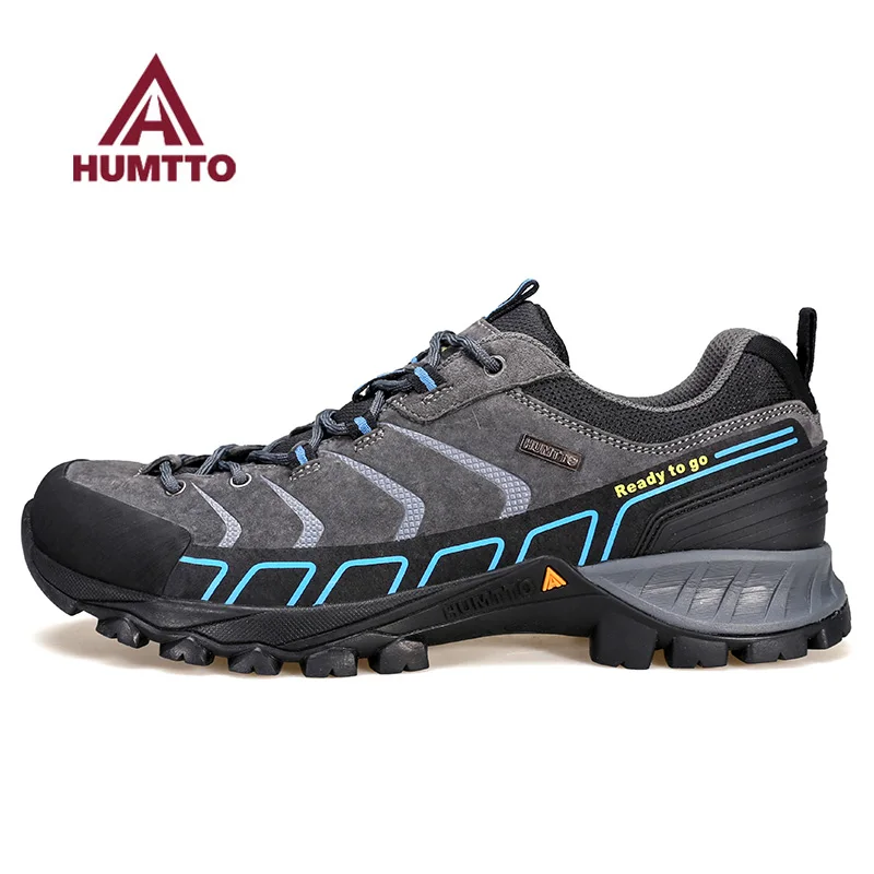 

HUMTTO hiking shoes men's winter waterproof and breathable mountain climbing boots outdoor shock-absorbing women sneakers