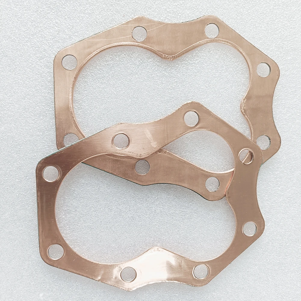 2pcs/lot,Ural Original CJK750 Ural Cylinder Head SOLID Copper Gaskets M1/M72/R71 Suit Bavarian KC750 K750 Dnepr Motor Parts