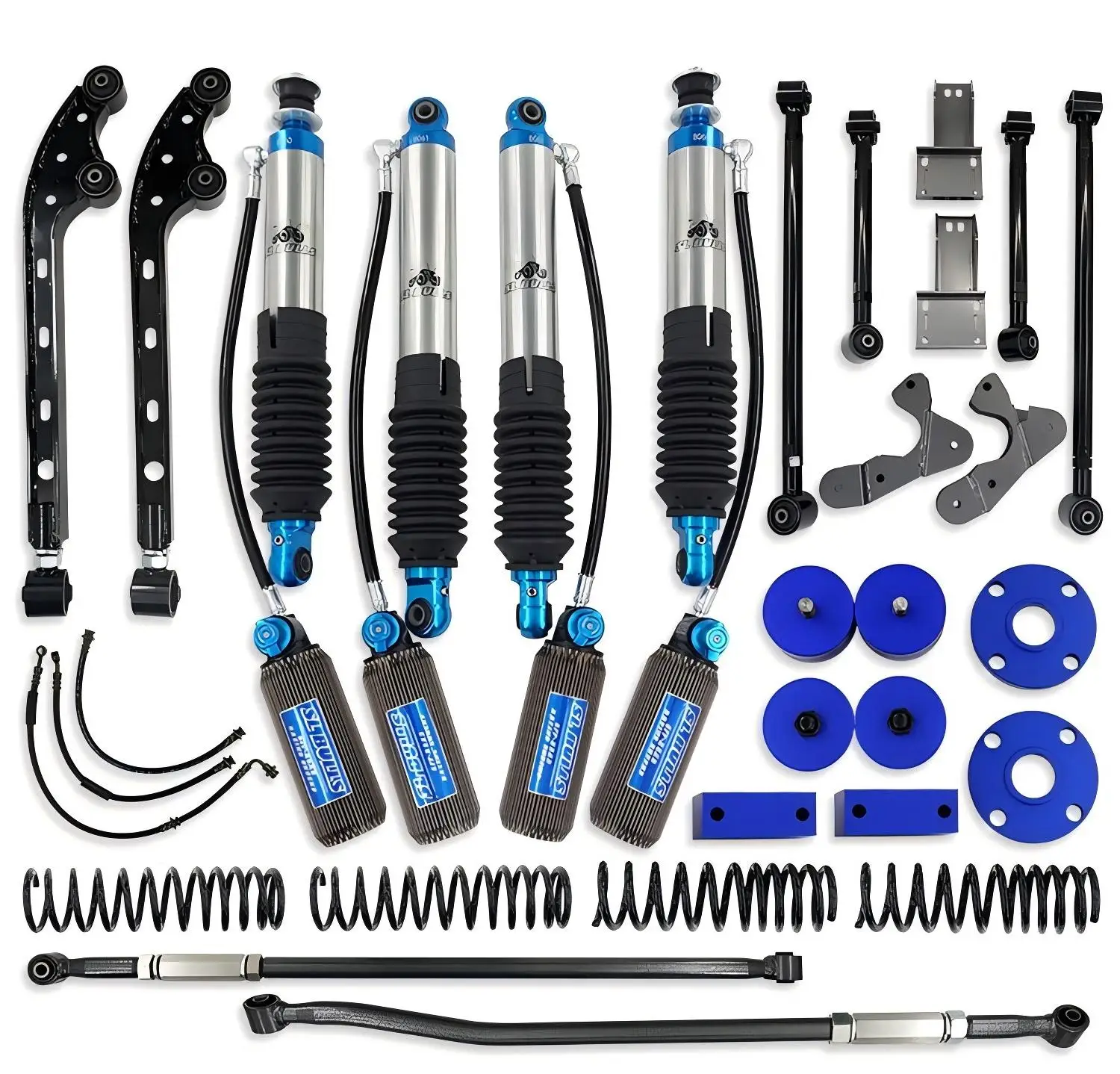 Suzuki Jimny Samurai Adjustable Nitrogen Shock Absorber Two Inch Lift Kit For Pickup Off-Road Modification