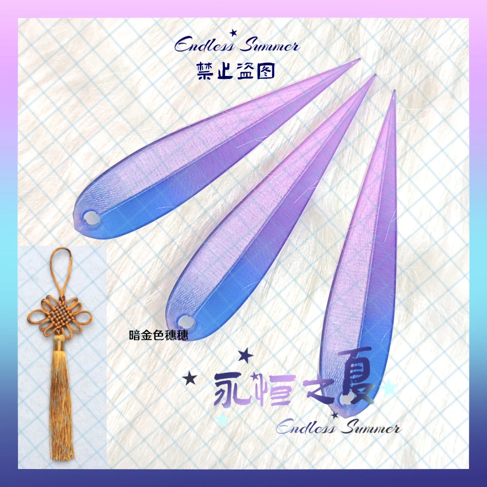 

Kpop Demon Hunter Huntrix Zoey косплей дартс реквизит 1/3/6 шт. 3D ручной бумеранг оружие аниме аксессуар маскировка на Хэллоуин