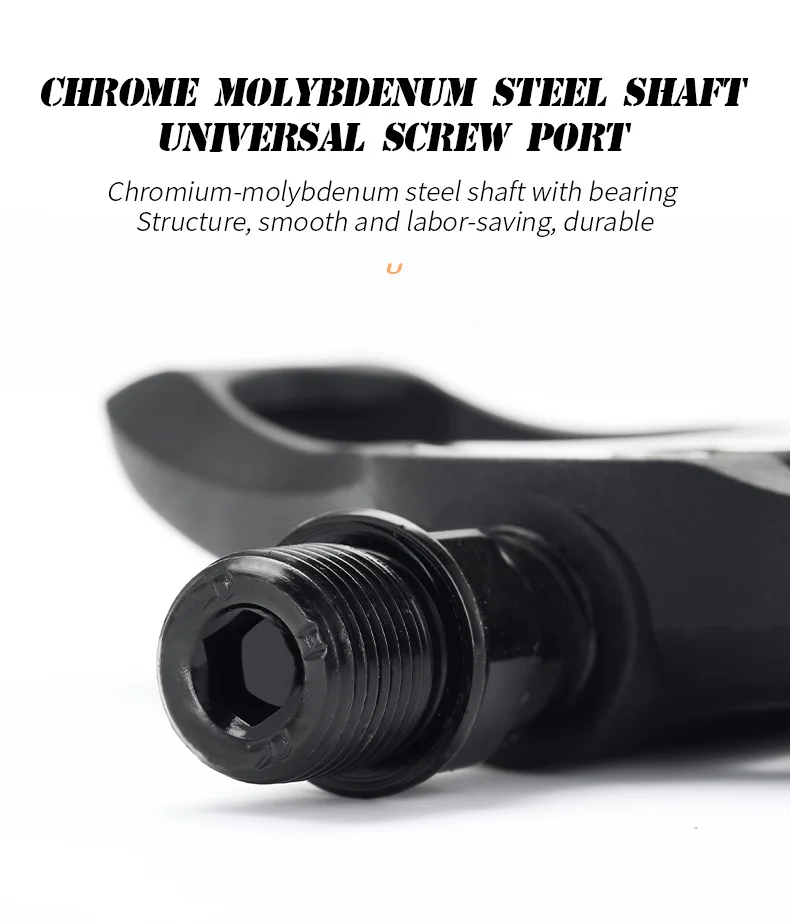 US Warehouse Rennrad Klickpedale Rennschuhe Clip-On-Pedale mit abgedichteten Lagern für Shimano- und KEO-Systeme – Detail 11