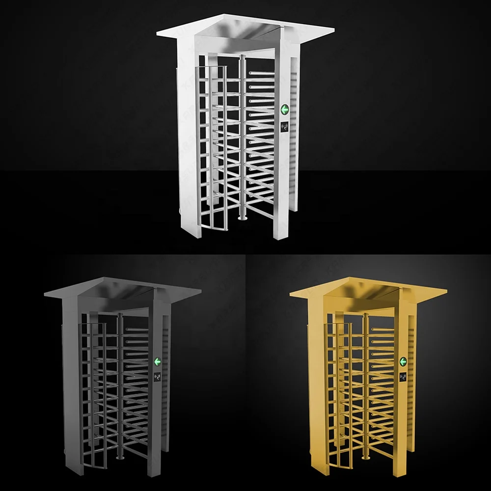 KARSUN Biometric QRcode Full Height Stadium Turnstile With Widened Top Cover For Enhanced Security