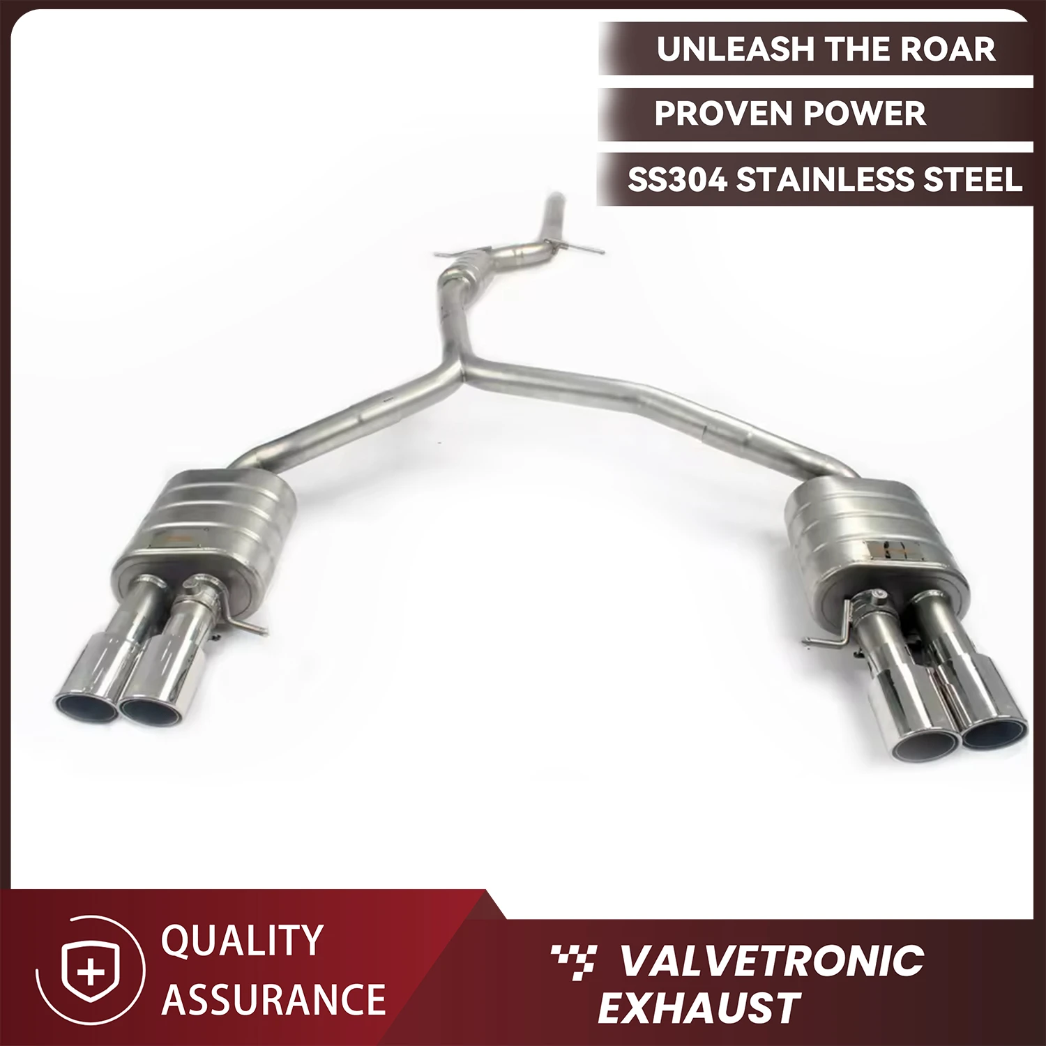 

ECCF Stainless Steel Catback Performance Exhaust for Audi A5 B9 Sport Edition