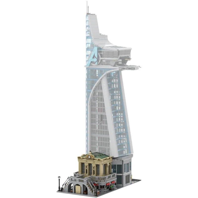 2615 個 Moc-76269 バトルタワーベースビルディングモデルモデルブロックアセンブリレンガ建築おもちゃ男の子プレゼント用